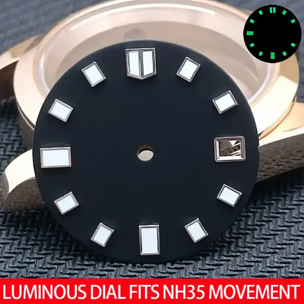 28.5mm Luminous Watch Dial for NH35 Movement - Image 5