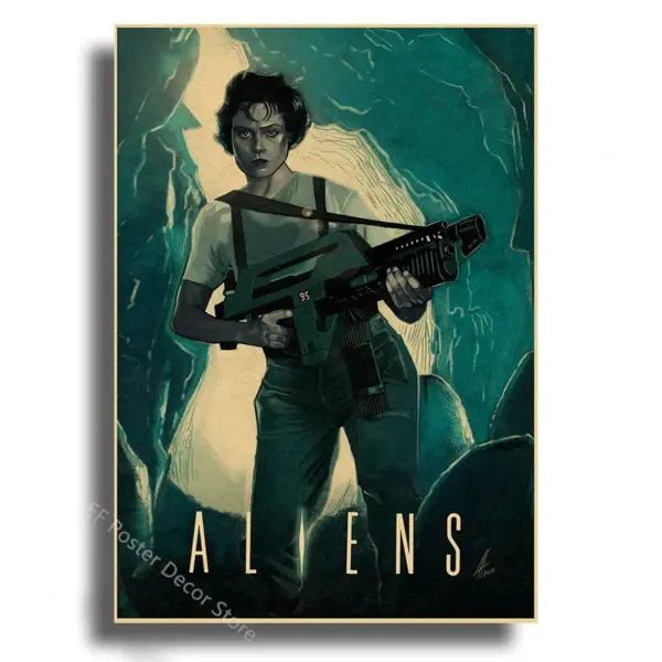 Monsters Movie Poster Vintage Home Decor - Image 9