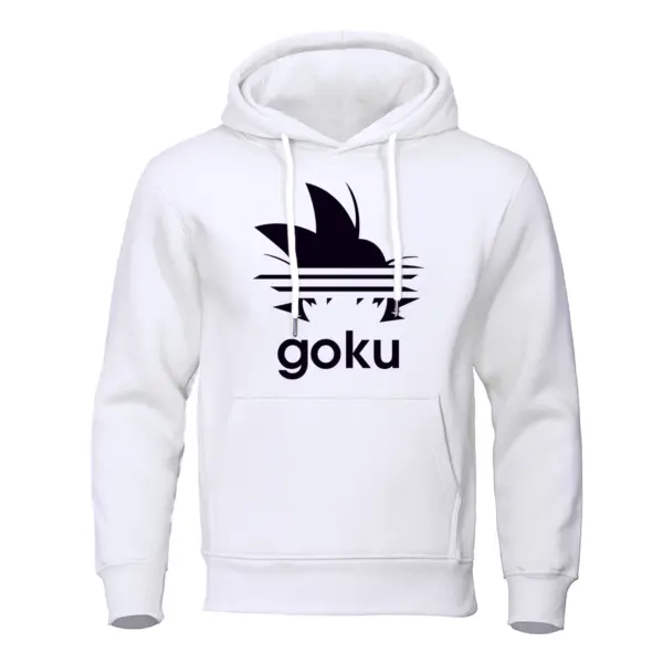Japanese Anime Character Print Hoodies for Men