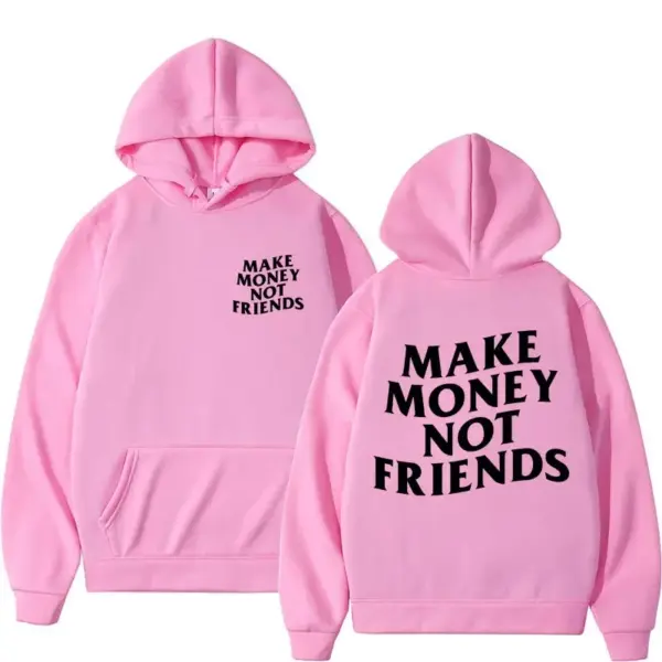Need Money Letter Print Oversized Hoodie - Image 8