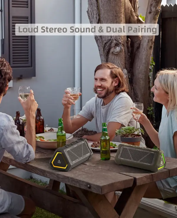 MLOVE P3 Outdoor Bluetooth Speaker 40W IPX7 - Image 4