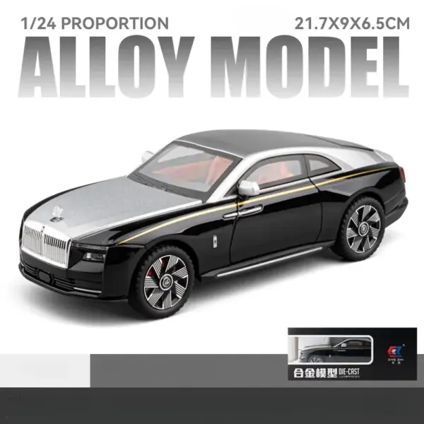 1:24 Rolls Royce Spectre Alloy Car Model - Image 9