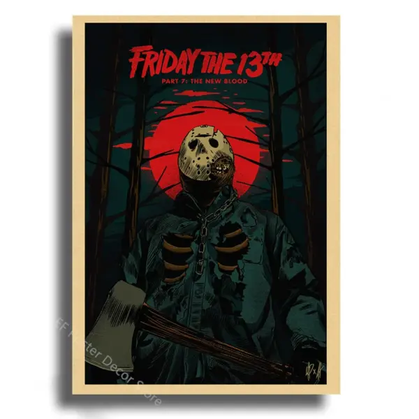 Monsters Movie Poster Vintage Home Decor - Image 15