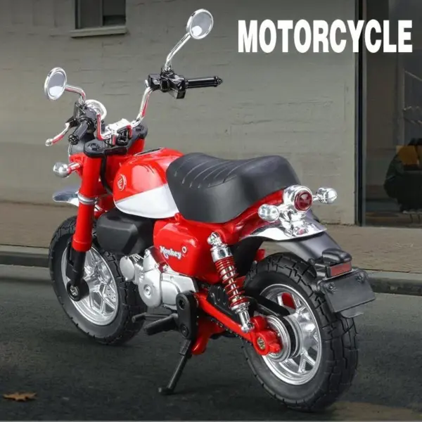 1:12 Honda Monkey Diecast Motorcycle Model - Image 4