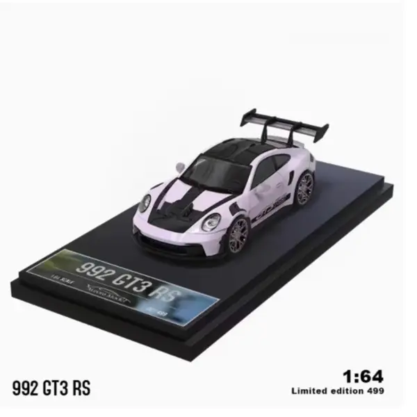 1:64 Porsche 911 992 GT3RS Diecast Model Car - Image 7