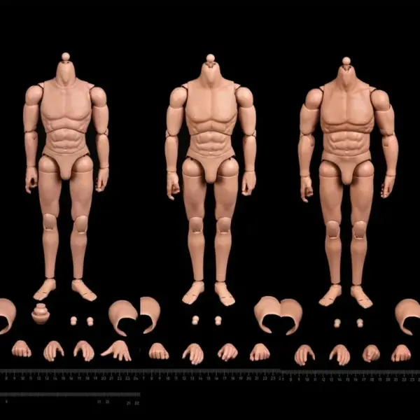 1/6 Scale Male Joint Body Action Figure Accessory - Image 2