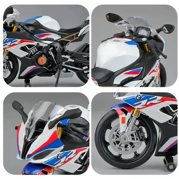 1:12 Scale BMW S1000RR Diecast Motorcycle Model - Image 5