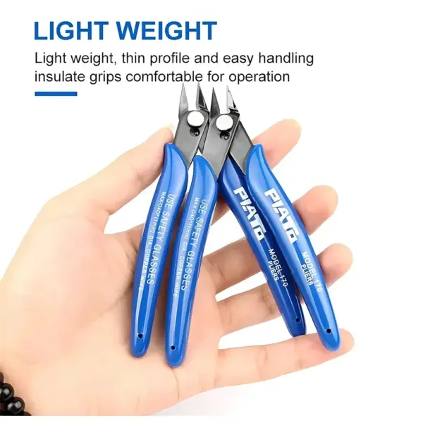 10Pcs 170 Model Diagonal Wire Cutting Pliers - Image 4