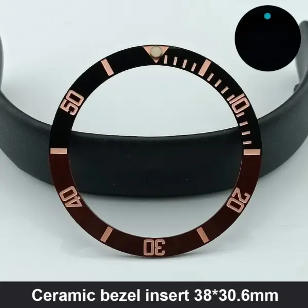 Sloping Ceramic Bezel Insert for 40mm Watch - Image 6