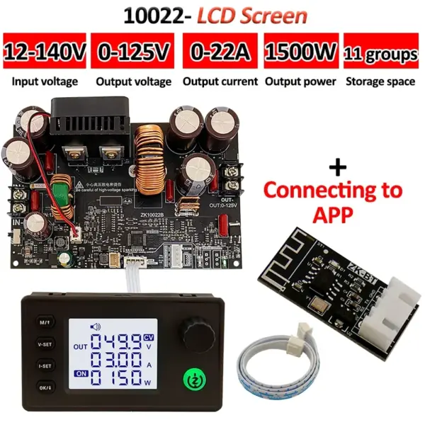 125V 22A 1500W Adjustable DC Buck Converter - Image 10