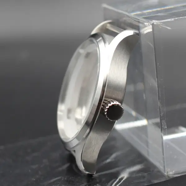 40mm Stainless Steel Watch Case for Seiko Movement - Image 4