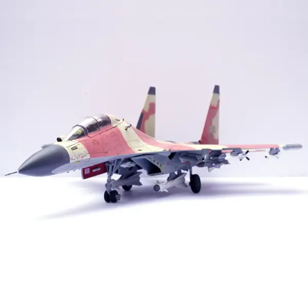 1:72 Scale Su-30MKK Alloy Fighter Model