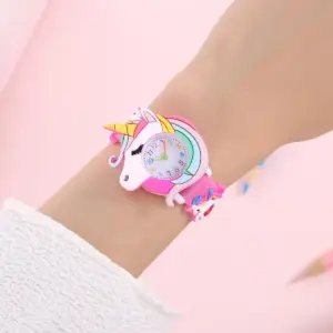 Children's Unicorn Rainbow Cartoon Watch A1606 9 S8d3b2bb500e8472e93eb22ae975dddebB
