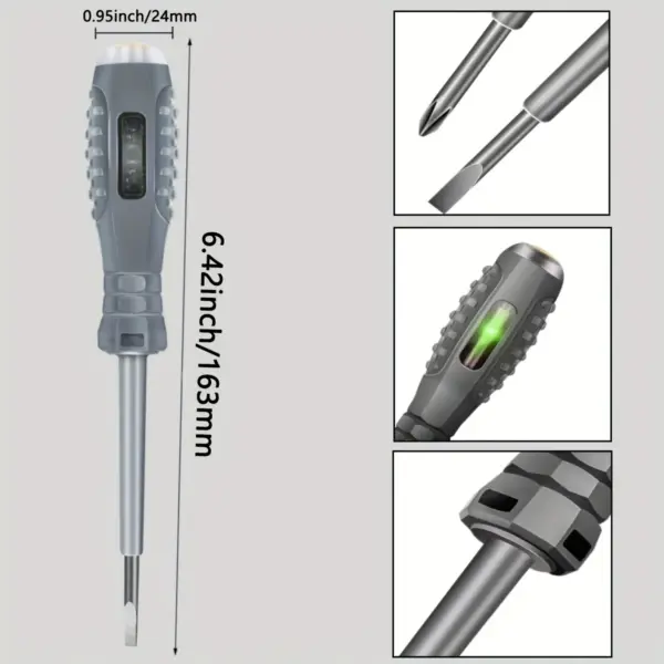 Electrician Test Screwdriver 70-600V Voltage Tester - Image 5