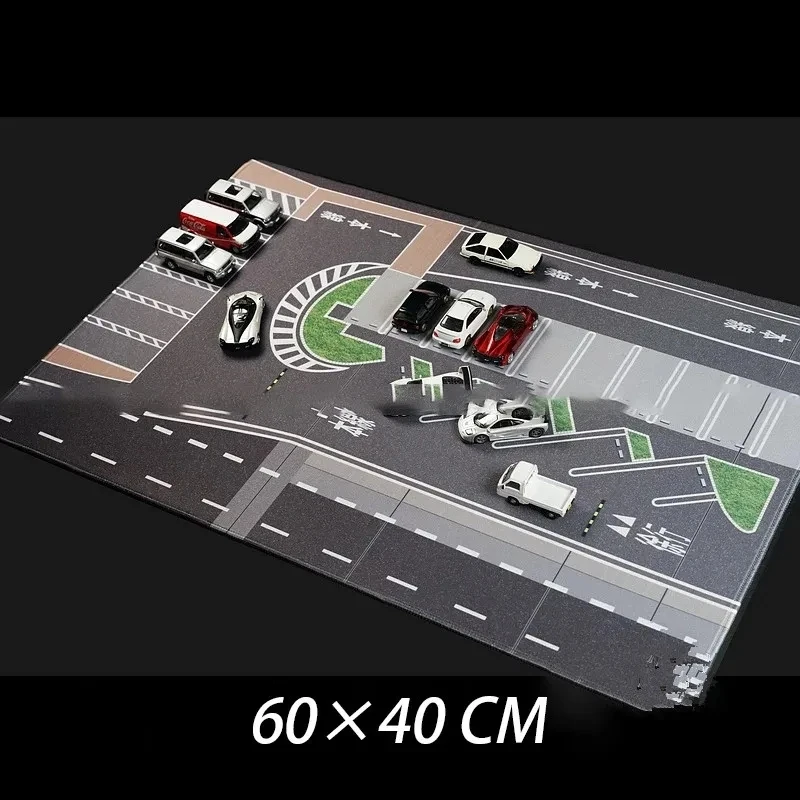 1:64 Scale Road Scene Mat for Diecast Cars 4 1:64 Scale Road Scene Mat for Diecast Cars - Image 4