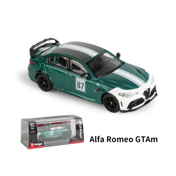 Alfa Romeo GTAm 1:43 Diecast Model Car - Image 7