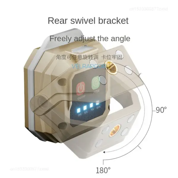 Xiaomi USB Rechargeable Magnetic Clip Flashlight - Image 6