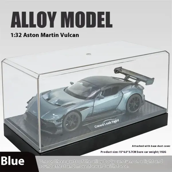 1:32 Aston Martin Alloy Model Car with Sound - Image 7