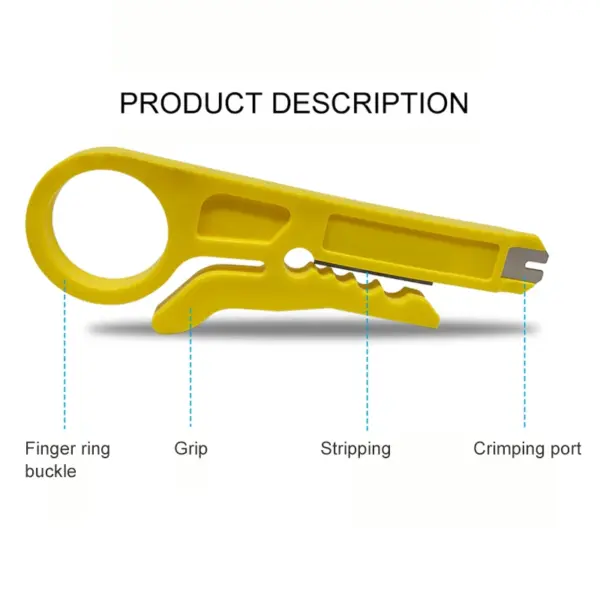 3PCS Mini Crimper Pliers Wire Stripper Tool - Image 6