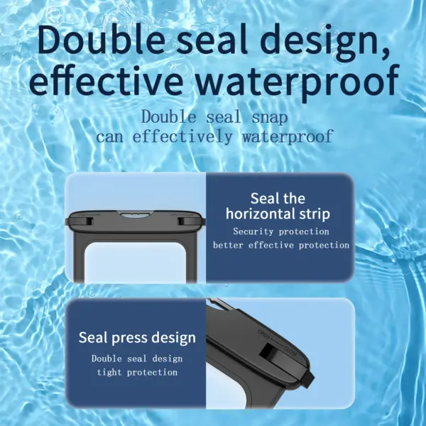 Universal Waterproof Phone Pouch for 9 Inch Devices - Image 5