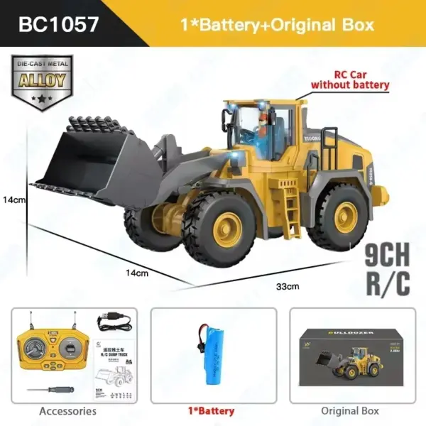 Remote Control Excavator Truck for Kids - Image 7