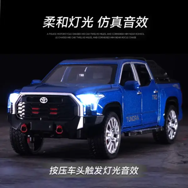 1:32 Toyota Tundra Metal Diecast Model Car - Image 4