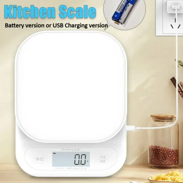 High Precision Waterproof Kitchen Scale 7kg