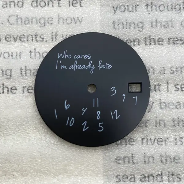 28.5mm DIY Watch Dial for NH35/4R36 Movement - Image 11