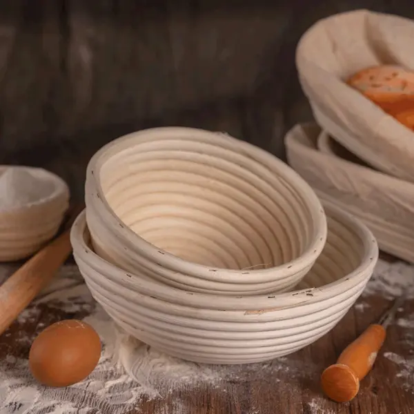 Natural Rattan Bread Fermentation Basket - Image 5