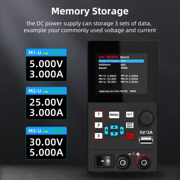 Programmable High Precision DC Power Supply 300W - Image 5