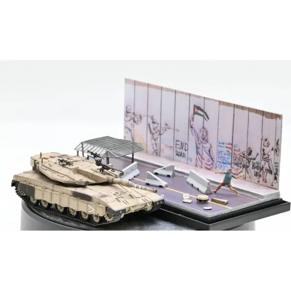 1:72 Scale Merkava Main Battle Tank Model - Image 2