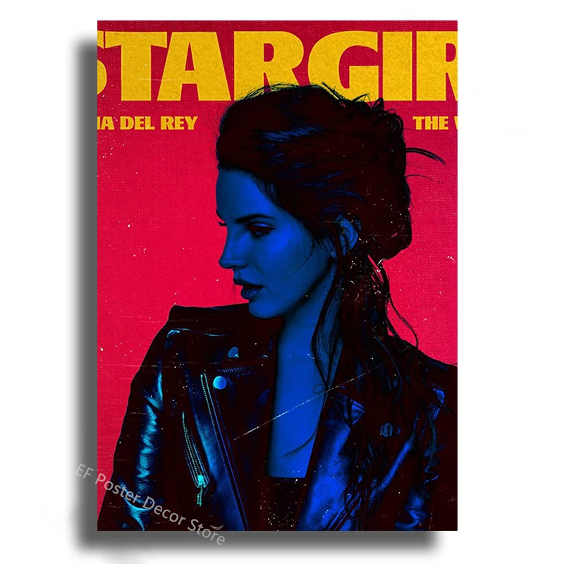 Lana Del Rey Aesthetic Art Poster Unframed 11 Lana Del Rey Aesthetic Art Poster Unframed - Image 11