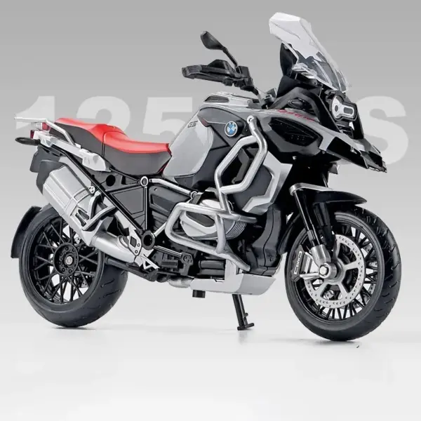 1:12 BMW R1250GS ADV Alloy Motorcycle Model - Image 7