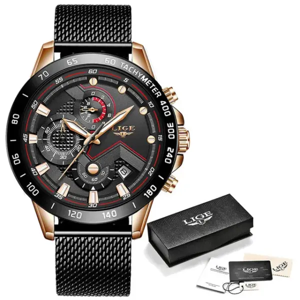 LIGE Women's Quartz Waterproof Wristwatch - Image 10