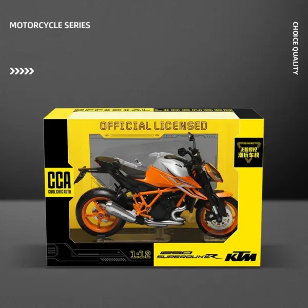 1:12 KTM 1290 Super Duke R Die-cast Model - Image 6