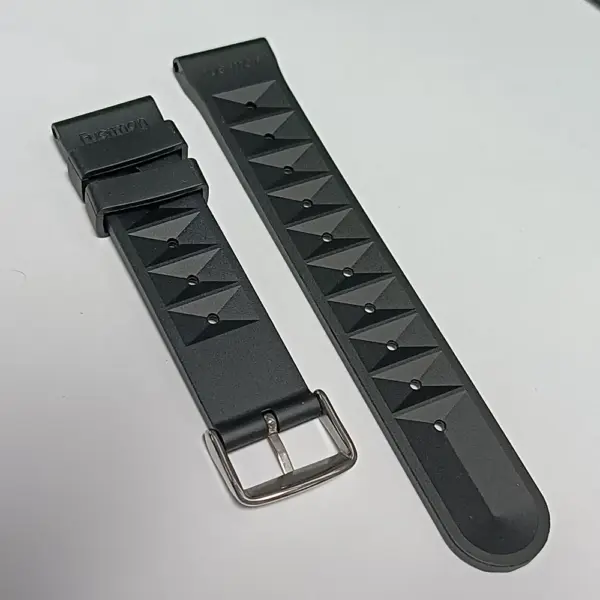 Luxury Rubber Watch Strap 20/22mm for Men - Image 2