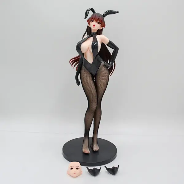 29cm Black Bunny Aoi & White Bunny Natsume Figure - Image 18