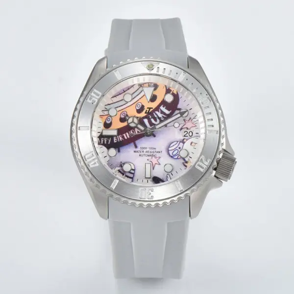 40.5mm Stainless Steel Automatic Watch