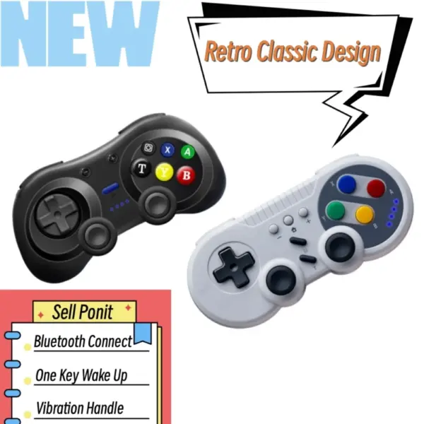 Wireless Retro Game Controller for Switch Lite - Image 2