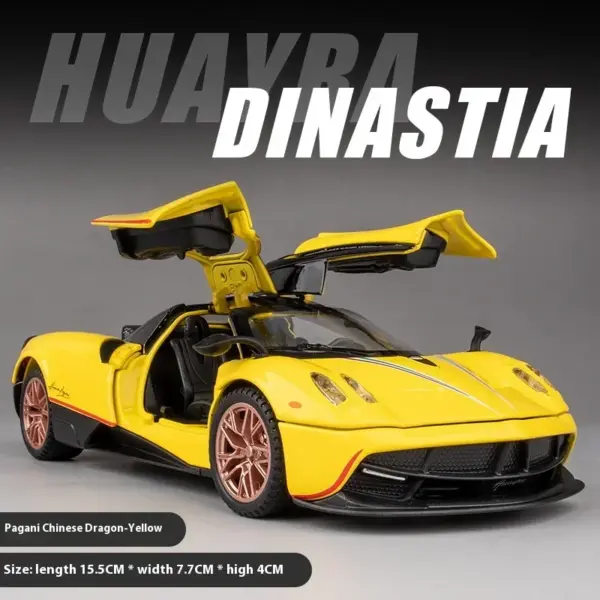1:32 Pagani Huayra Diecast Model Car - Image 8