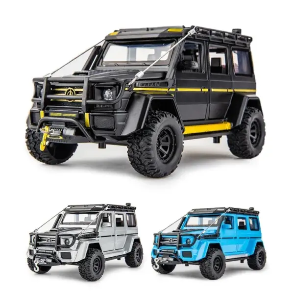 1:24 Mercedes Benz G550 4X4 Diecast Model Car - Image 6