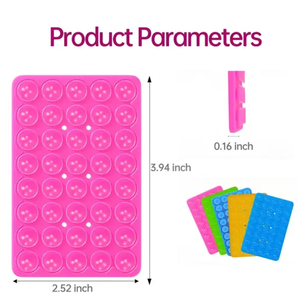 Double-Sided Silicone Suction Pad for Phones - Image 6