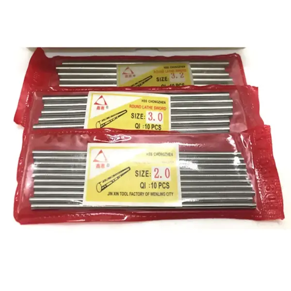 10pcs HSS Round Rods Assorted Diameters 1.5-4mm - Image 6