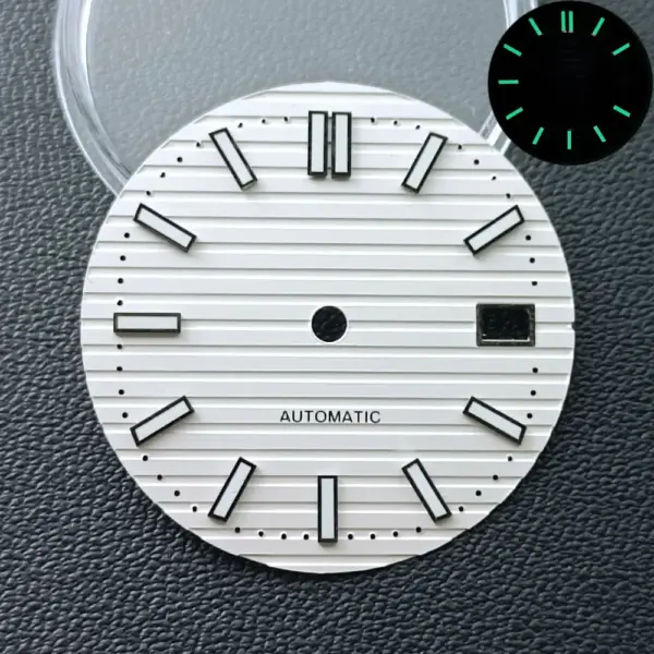 29.8MM Green Luminous Watch Dial for NH35 - Image 4