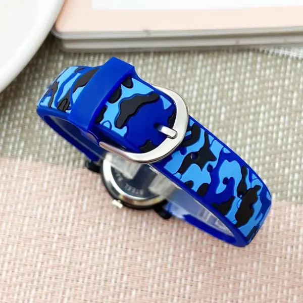 Fashion Camouflage Kids Quartz Watch 985 - Image 5