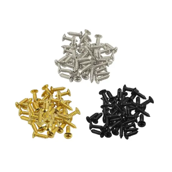 25pcs Guitar Pickguard Mounting Screws Set