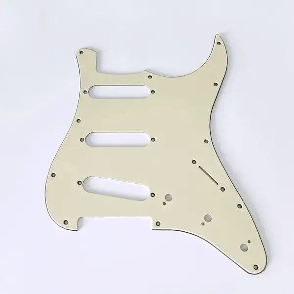 11 Hole Stratocaster Guitar Pickguard 3 Ply - Image 7
