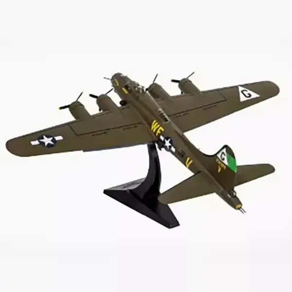 1:72 Scale B-17G Bomber Diecast Model - Image 3