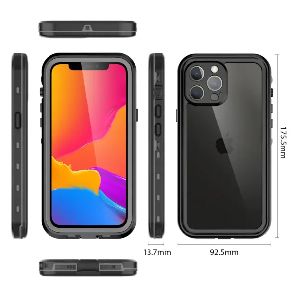 Rugged Waterproof Phone Case for iPhone 11-13 - Image 3