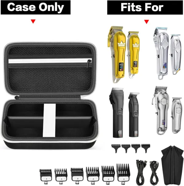 Premium Case for Professional Hair Clippers - Image 2